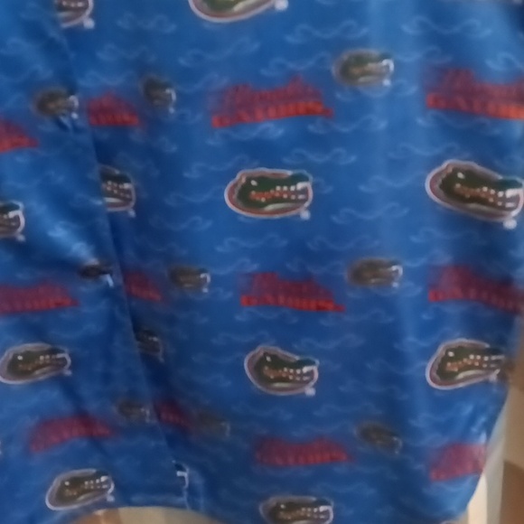 FINAL PRICE CONCEPT'S SPORTS UF GATORS orange/blue/white s/s night shirt Sz Lrg - Picture 9 of 9